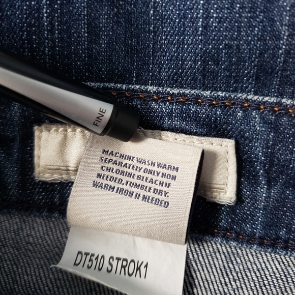 *Faconnable women's straight leg designer denim jean size 4 - Picture 6 of 10